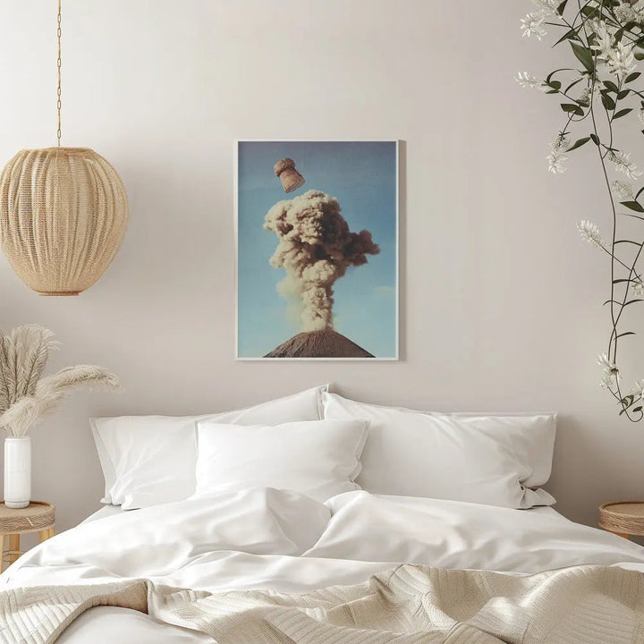 Volcanic Pop - Champagne Party - Stretched Canvas, Poster or Fine Art Print I Heart Wall Art
