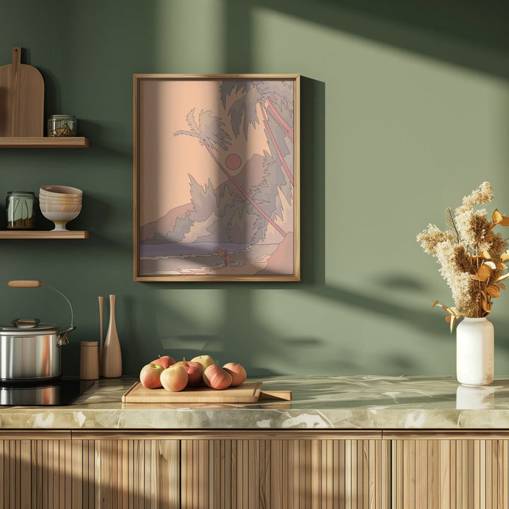 Waiting for a Wave - Stretched Canvas, Poster or Fine Art Print I Heart Wall Art