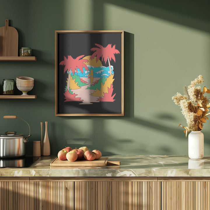 Waiting for You - Stretched Canvas, Poster or Fine Art Print I Heart Wall Art