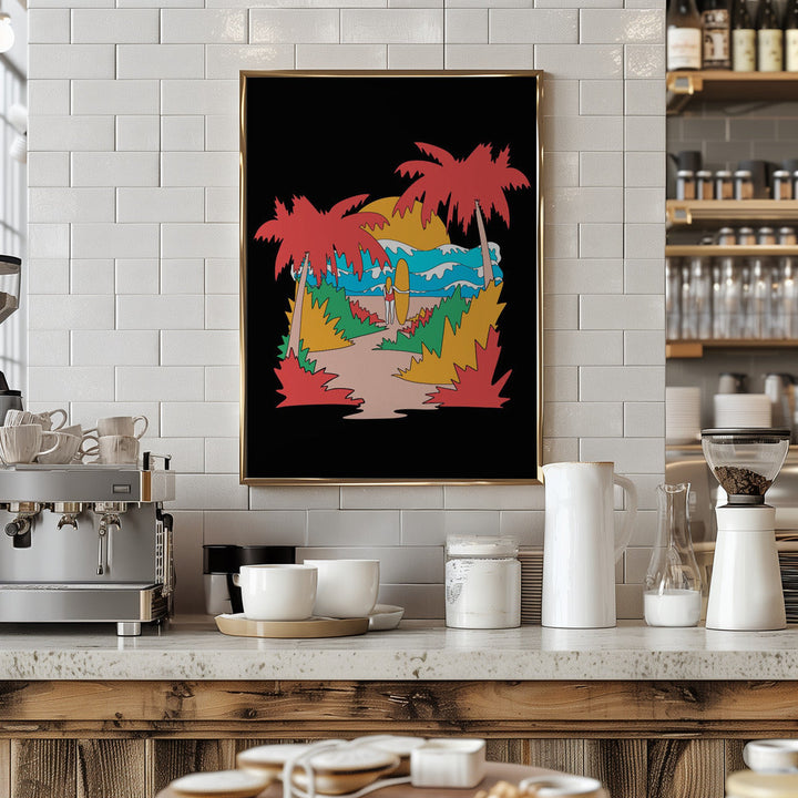 Waiting for You - Stretched Canvas, Poster or Fine Art Print I Heart Wall Art