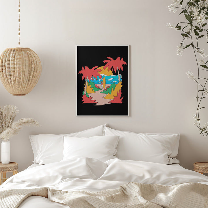 Waiting for You - Stretched Canvas, Poster or Fine Art Print I Heart Wall Art