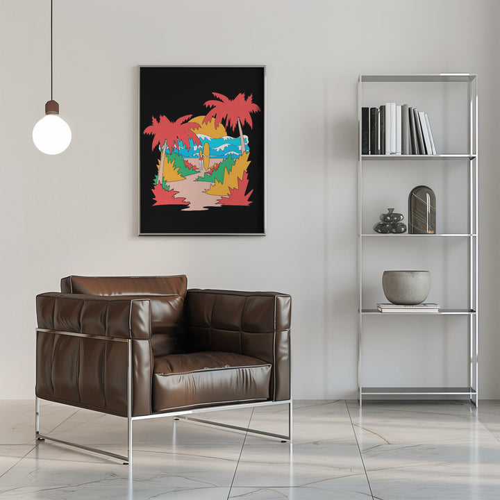 Waiting for You - Stretched Canvas, Poster or Fine Art Print I Heart Wall Art