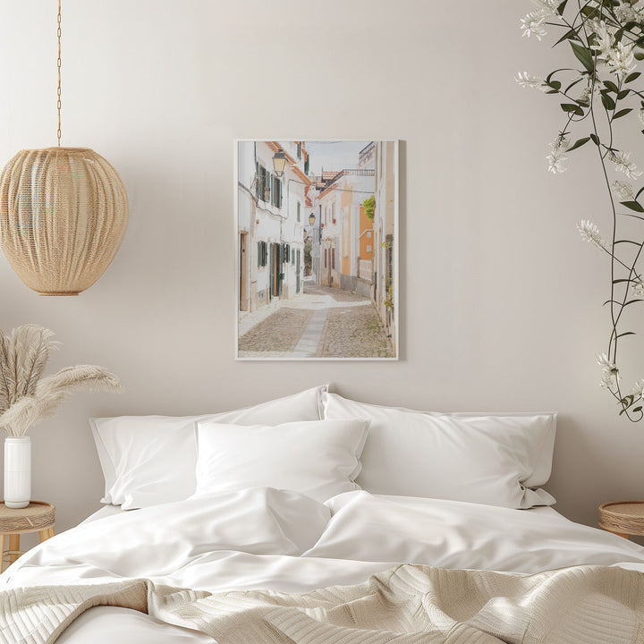 Walk in Cascais - Stretched Canvas, Poster or Fine Art Print I Heart Wall Art