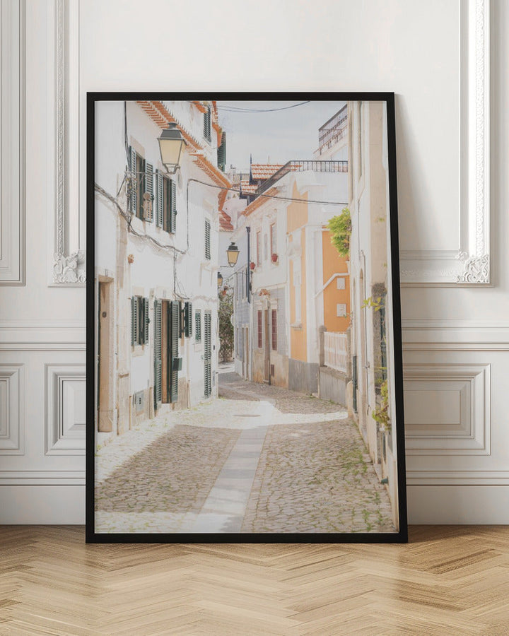 Walk in Cascais - Stretched Canvas, Poster or Fine Art Print I Heart Wall Art