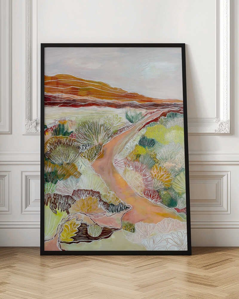 Walk This Path With Me - Stretched Canvas, Poster or Fine Art Print - I Heart Wall Art - Poster Print, Canvas Print or Framed Art Print