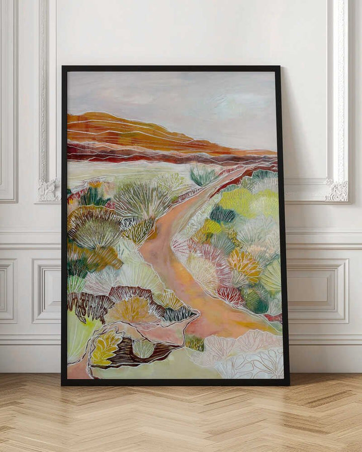 Walk This Path With Me - Stretched Canvas, Poster or Fine Art Print - I Heart Wall Art - Poster Print, Canvas Print or Framed Art Print