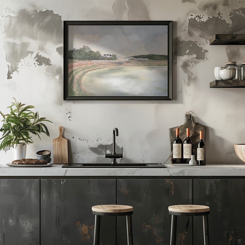 Watch Her Rise, Stellenbosch, South Africa - Stretched Canvas, Poster or Fine Art Print - I Heart Wall Art - Poster Print, Canvas Print or Framed Art Print