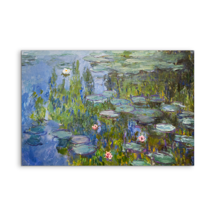 Water Lilies by Claude Monet - Stretched Canvas or Fine Art Print - I Heart Wall Art - Poster Print, Canvas Print or Framed Art Print