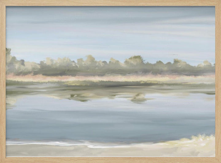 Waters Edge, Caprivi, Botswana - Stretched Canvas, Poster or Fine Art Print - I Heart Wall Art - Poster Print, Canvas Print or Framed Art Print