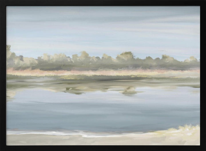 Waters Edge, Caprivi, Botswana - Stretched Canvas, Poster or Fine Art Print - I Heart Wall Art - Poster Print, Canvas Print or Framed Art Print