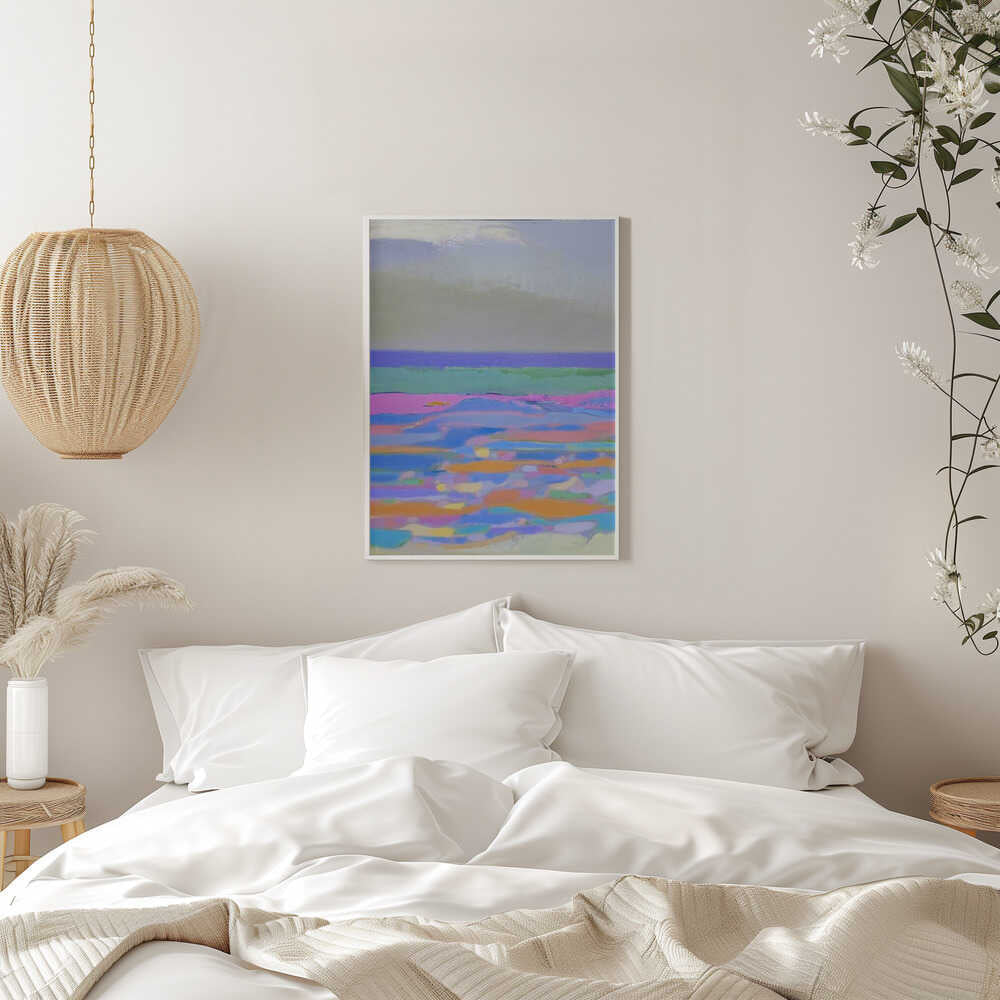 Waves - Stretched Canvas, Poster or Fine Art Print - I Heart Wall Art - Poster Print, Canvas Print or Framed Art Print