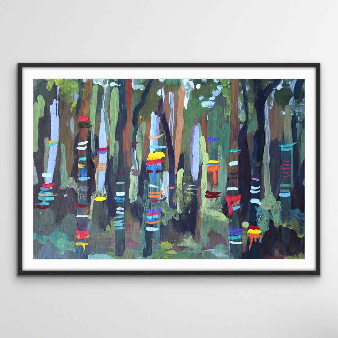 We Danced In The Forest - Australian Nature Canvas or Art Print - I Heart Wall Art