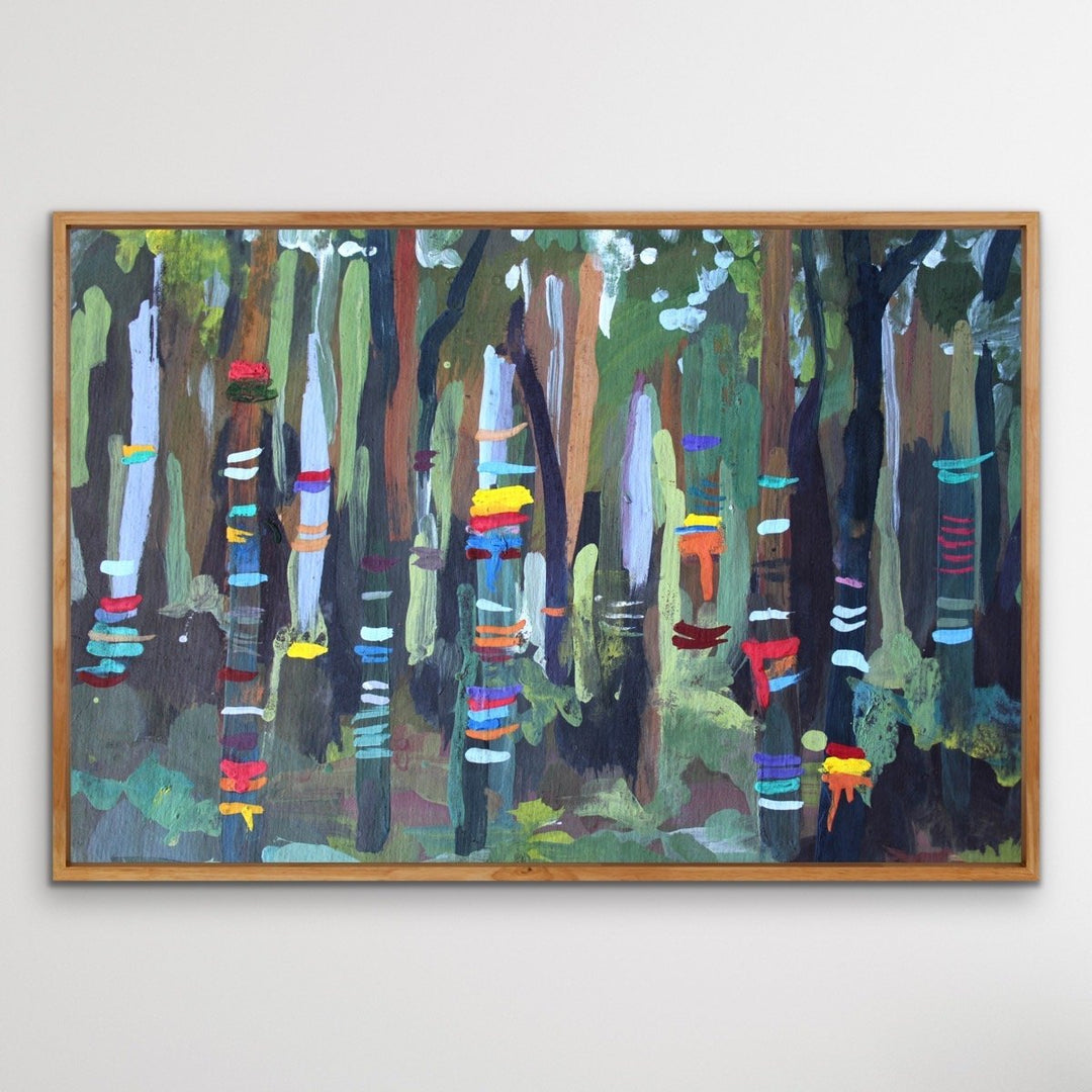 We Danced In The Forest - Australian Nature Canvas or Art Print - I Heart Wall Art