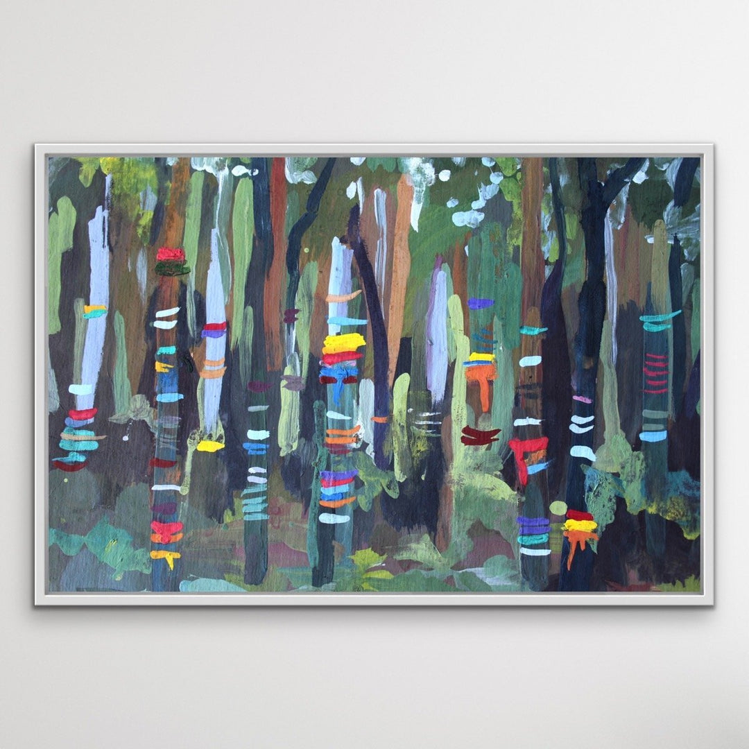 We Danced In The Forest - Australian Nature Canvas or Art Print - I Heart Wall Art