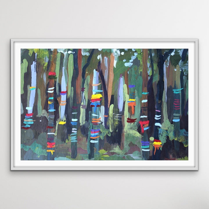 We Danced In The Forest - Australian Nature Canvas or Art Print - I Heart Wall Art