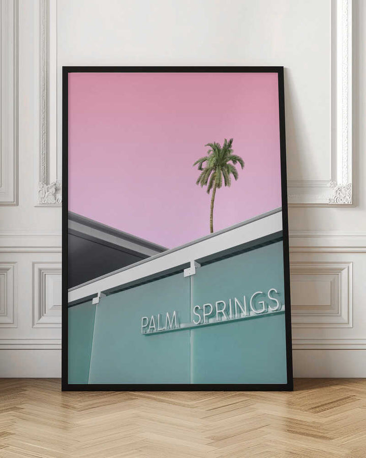 Welcome to Palm Springs - Stretched Canvas, Poster or Fine Art Print - I Heart Wall Art - Poster Print, Canvas Print or Framed Art Print