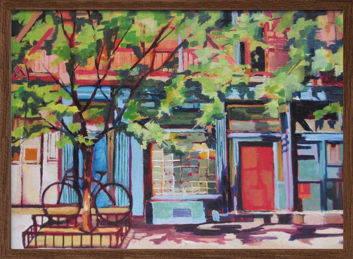 West Village - Stretched Canvas, Poster or Fine Art Print I Heart Wall Art