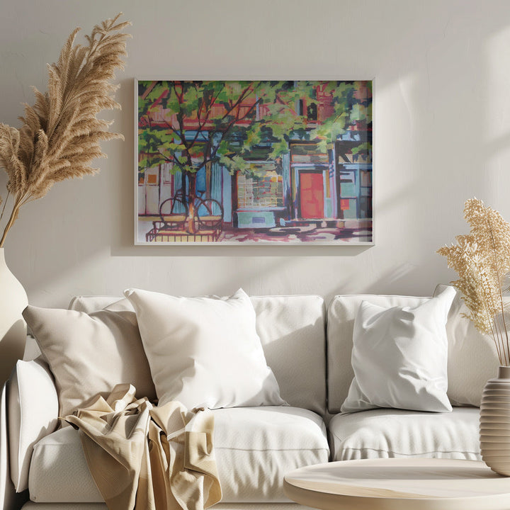 West Village - Stretched Canvas, Poster or Fine Art Print I Heart Wall Art