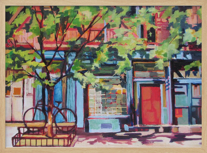 West Village - Stretched Canvas, Poster or Fine Art Print I Heart Wall Art