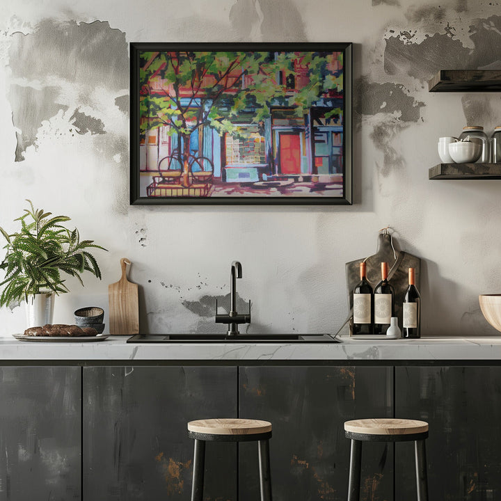 West Village - Stretched Canvas, Poster or Fine Art Print I Heart Wall Art