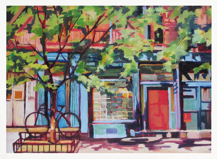 West Village - Stretched Canvas, Poster or Fine Art Print I Heart Wall Art