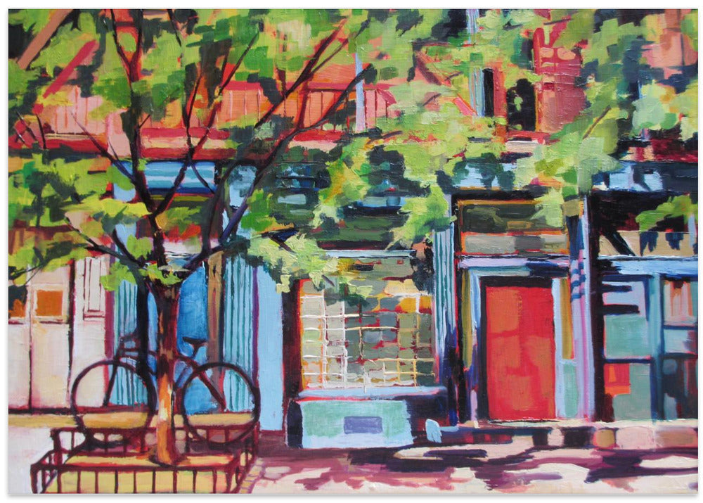 West Village - Stretched Canvas, Poster or Fine Art Print I Heart Wall Art