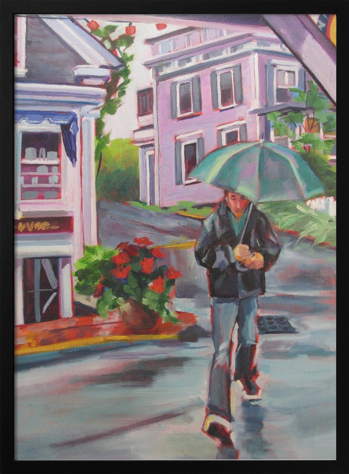 Wet Day In Cape Cod - Stretched Canvas, Poster or Fine Art Print I Heart Wall Art