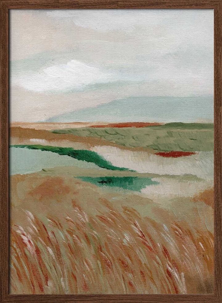 Wheat Meadow ll - Stretched Canvas, Poster or Fine Art Print - I Heart Wall Art - Poster Print, Canvas Print or Framed Art Print
