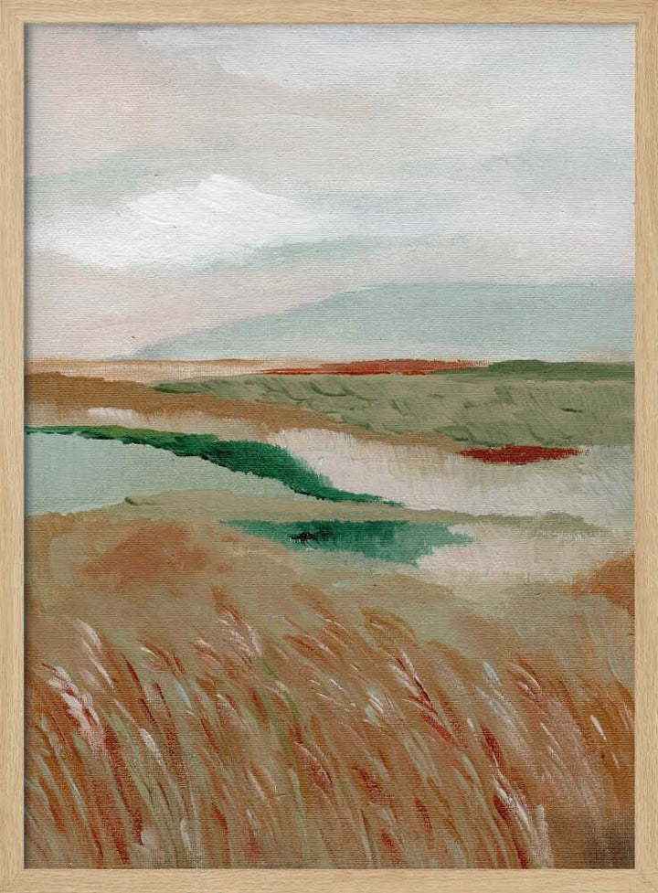 Wheat Meadow ll - Stretched Canvas, Poster or Fine Art Print - I Heart Wall Art - Poster Print, Canvas Print or Framed Art Print