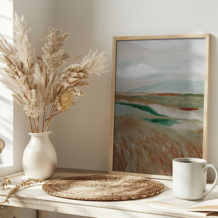 Wheat Meadow ll - Stretched Canvas, Poster or Fine Art Print - I Heart Wall Art - Poster Print, Canvas Print or Framed Art Print