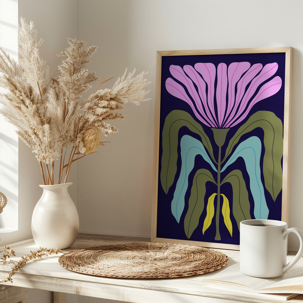 Whimsical Garden - Stretched Canvas, Poster or Fine Art Print I Heart Wall Art