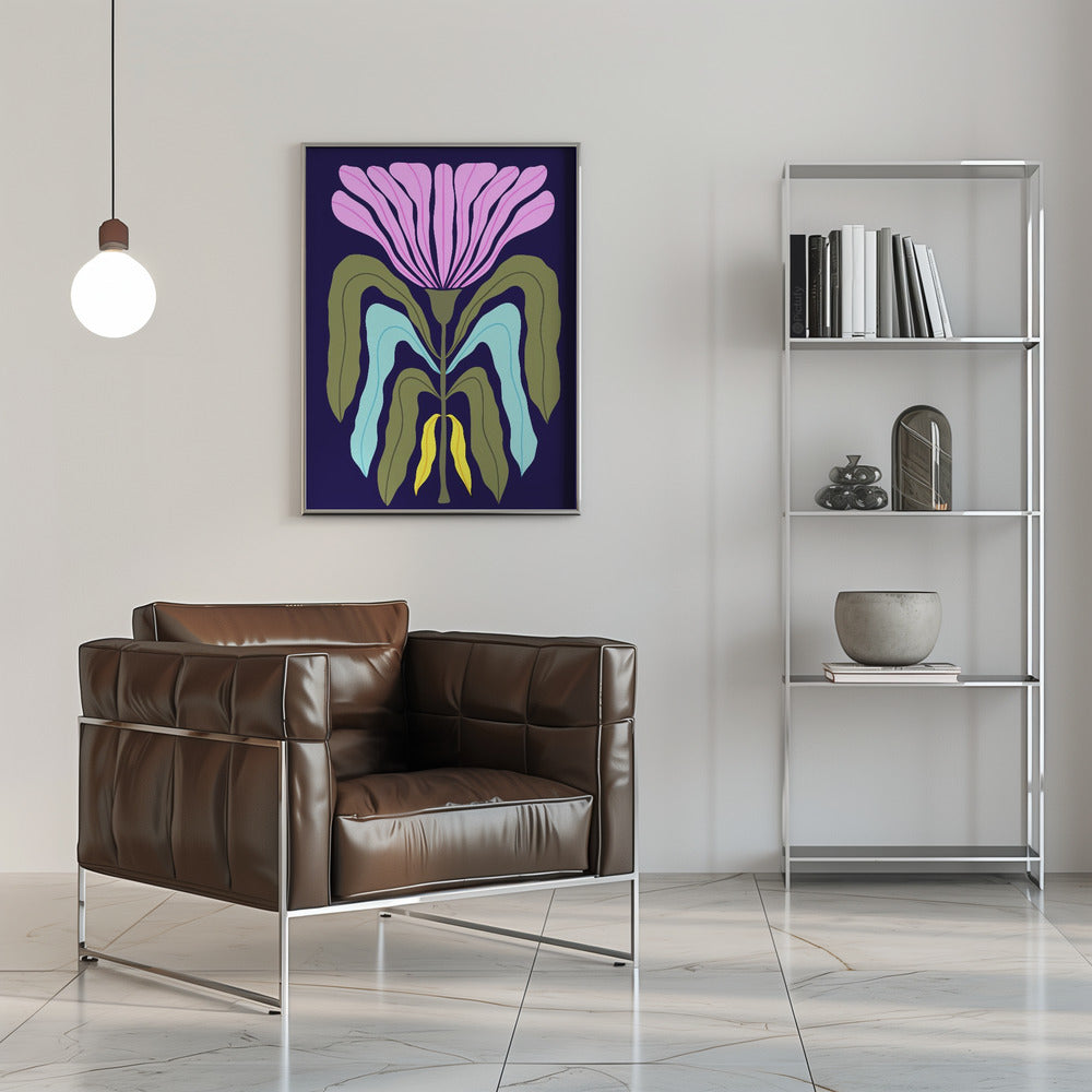 Whimsical Garden - Stretched Canvas, Poster or Fine Art Print I Heart Wall Art