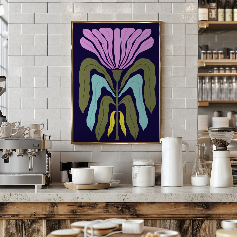 Whimsical Garden - Stretched Canvas, Poster or Fine Art Print I Heart Wall Art