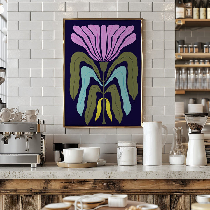Whimsical Garden - Stretched Canvas, Poster or Fine Art Print I Heart Wall Art