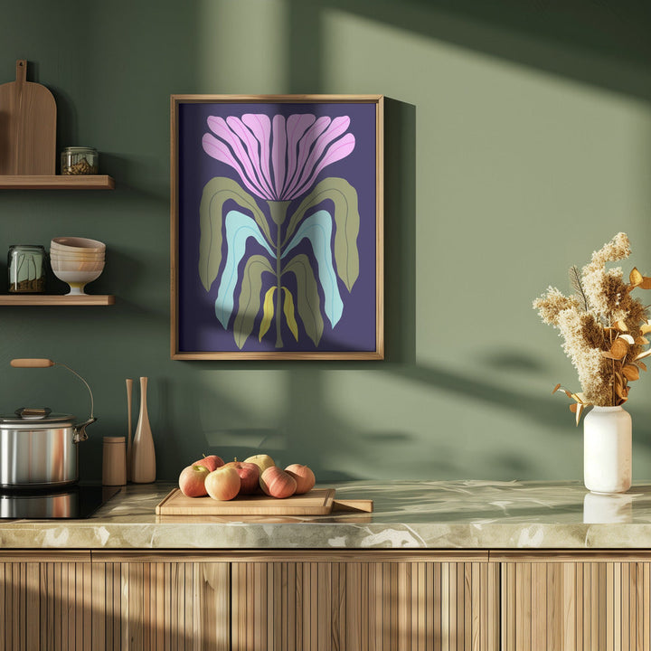 Whimsical Garden - Stretched Canvas, Poster or Fine Art Print I Heart Wall Art