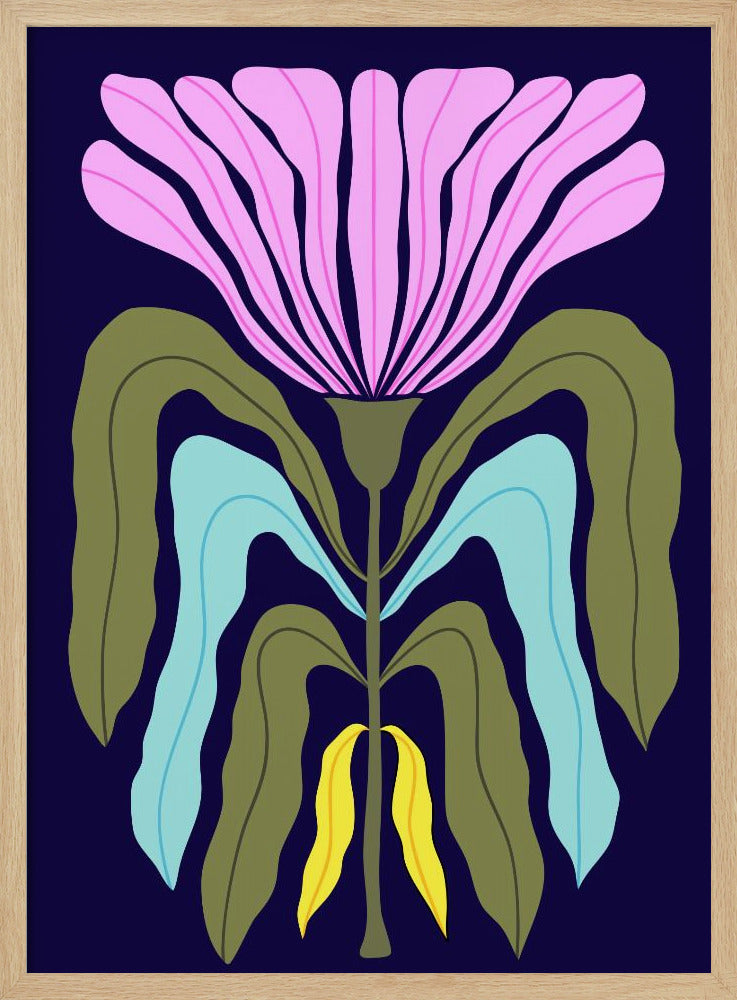 Whimsical Garden - Stretched Canvas, Poster or Fine Art Print I Heart Wall Art