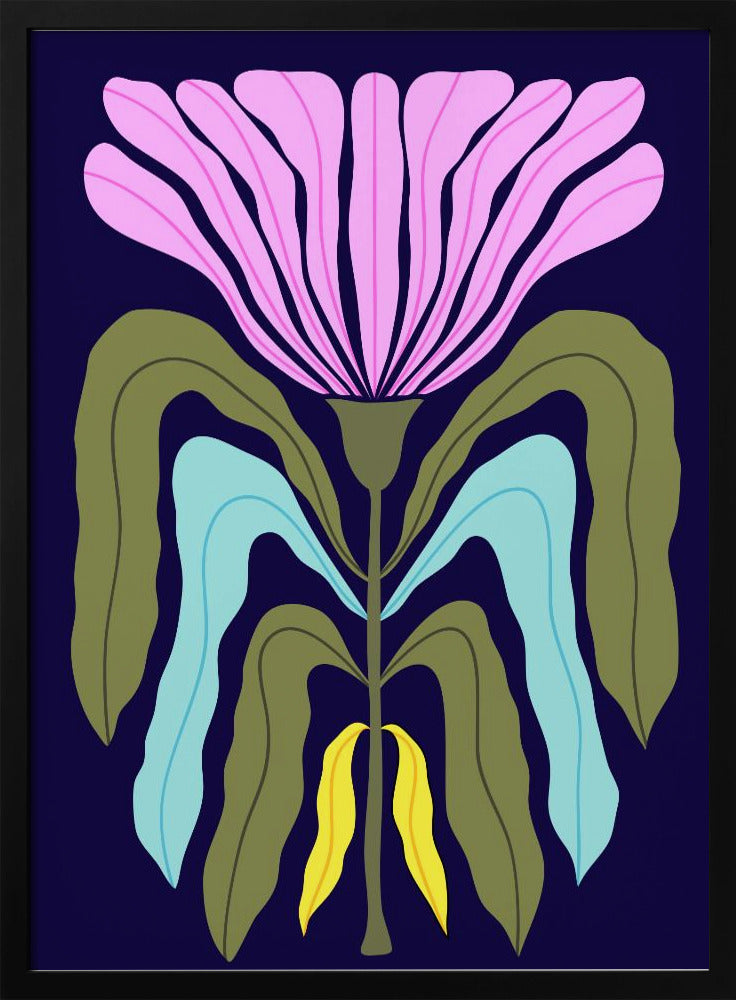 Whimsical Garden - Stretched Canvas, Poster or Fine Art Print I Heart Wall Art