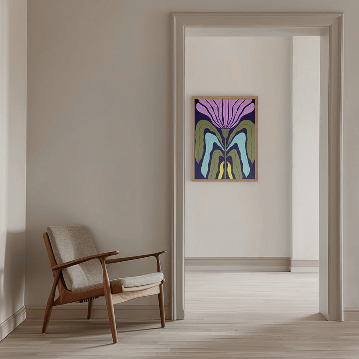 Whimsical Garden - Stretched Canvas, Poster or Fine Art Print I Heart Wall Art