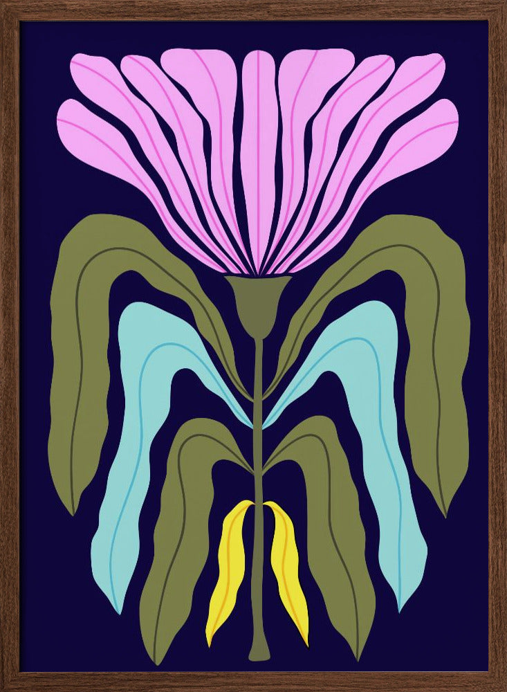 Whimsical Garden - Stretched Canvas, Poster or Fine Art Print I Heart Wall Art