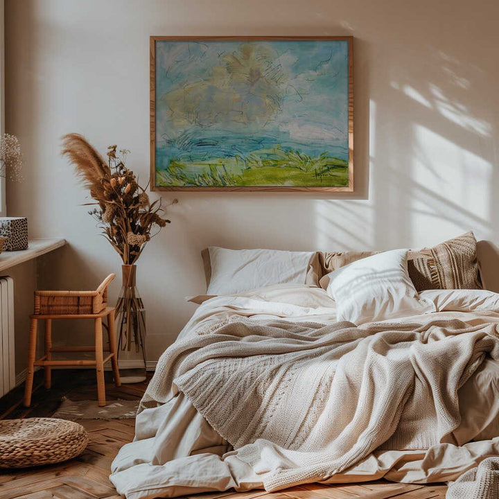 Whimsical Horizon - Stretched Canvas, Poster or Fine Art Print - I Heart Wall Art - Poster Print, Canvas Print or Framed Art Print