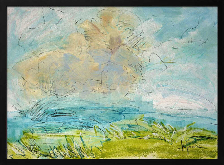Whimsical Horizon - Stretched Canvas, Poster or Fine Art Print - I Heart Wall Art - Poster Print, Canvas Print or Framed Art Print
