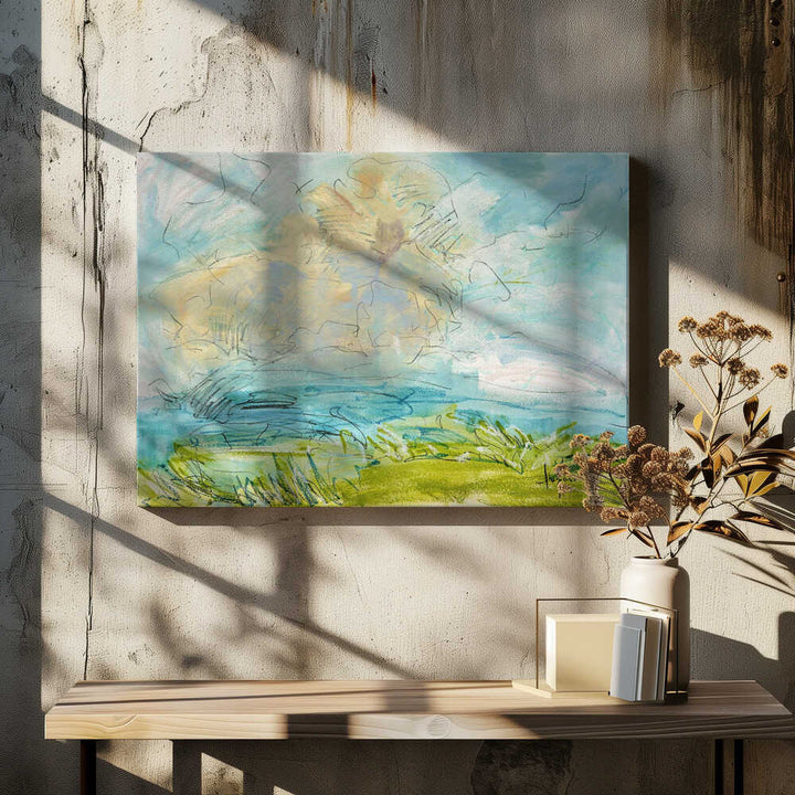 Whimsical Horizon - Stretched Canvas, Poster or Fine Art Print - I Heart Wall Art - Poster Print, Canvas Print or Framed Art Print