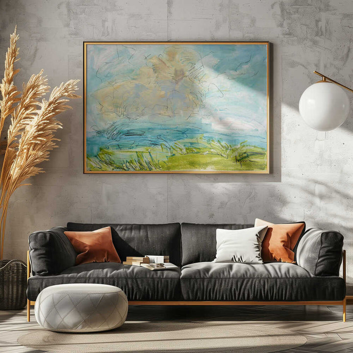 Whimsical Horizon - Stretched Canvas, Poster or Fine Art Print - I Heart Wall Art - Poster Print, Canvas Print or Framed Art Print