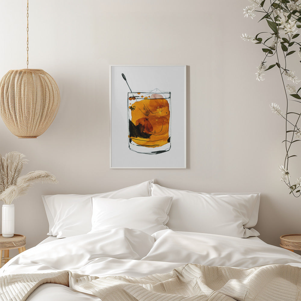 Whisky - Stretched Canvas, Poster or Fine Art Print I Heart Wall Art