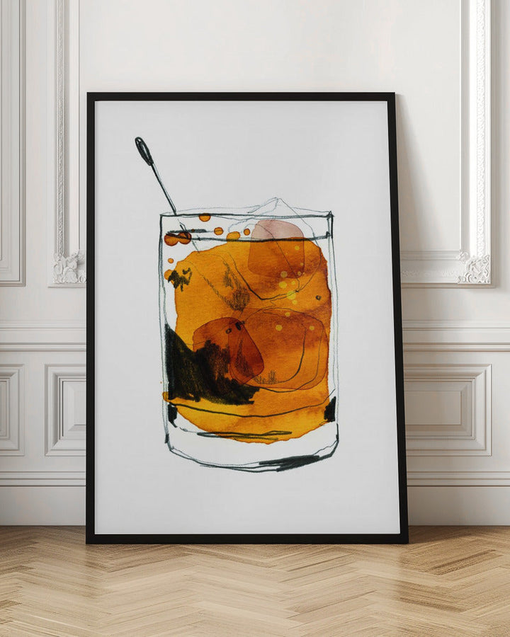 Whisky - Stretched Canvas, Poster or Fine Art Print I Heart Wall Art