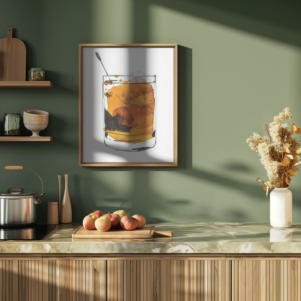 Whisky - Stretched Canvas, Poster or Fine Art Print I Heart Wall Art