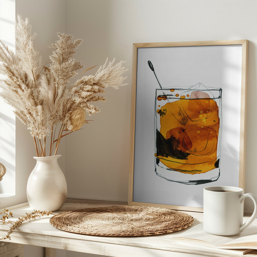 Whisky - Stretched Canvas, Poster or Fine Art Print I Heart Wall Art