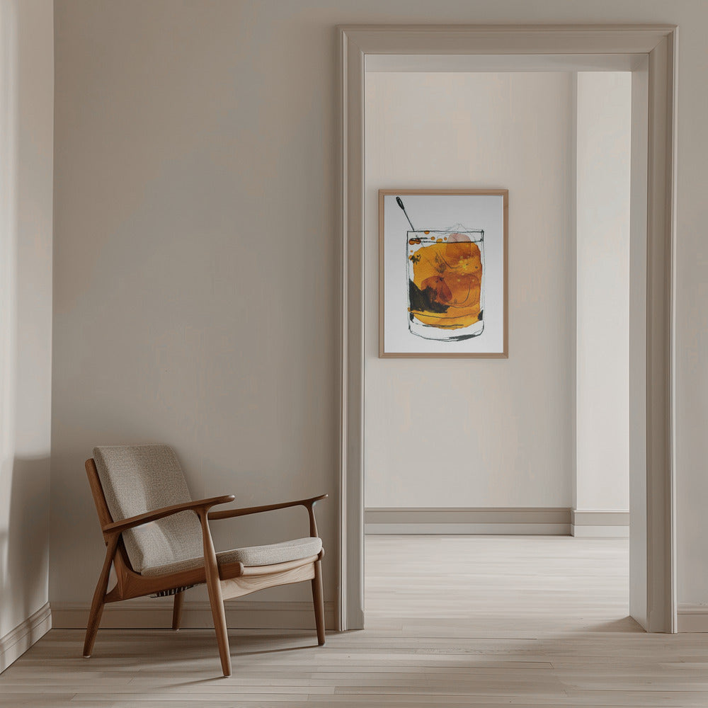 Whisky - Stretched Canvas, Poster or Fine Art Print I Heart Wall Art
