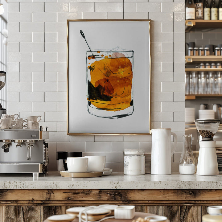 Whisky - Stretched Canvas, Poster or Fine Art Print I Heart Wall Art
