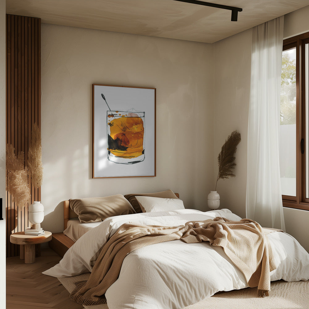 Whisky - Stretched Canvas, Poster or Fine Art Print I Heart Wall Art